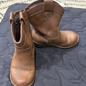 Brown Leather Boots by Cat & Jack